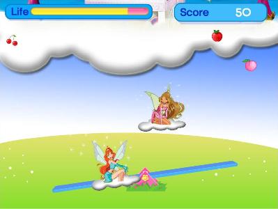 Игры Винкс / Winx:  Небесная дорога / Winx Sky Way.  Игры для девочек онлайн.