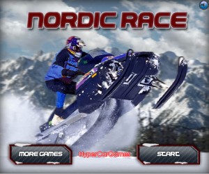 Nordic      race. Flash игры